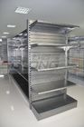 Supermarket Display Racks , Metal Retail Shelving ISO9001 Certification